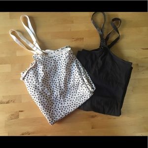 2 Pack - H&M Organic Cotton Nursing Tanks, size M
